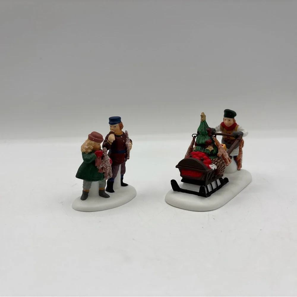 Department 56‎ 1996 Vintage Heritage Village Collection Gingerbread Vendor 58402